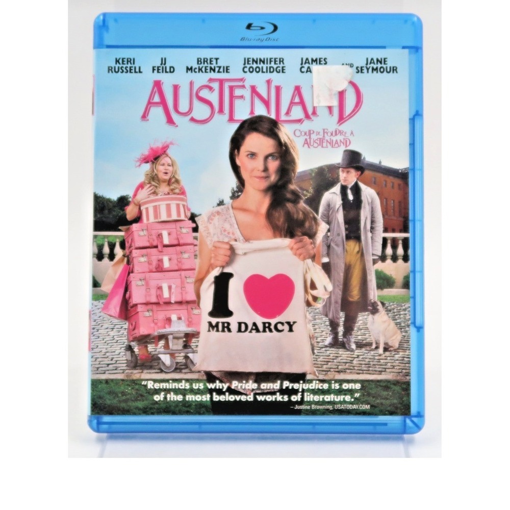 Austenland Blu-ray Keri Russell Jennifer Coolidge Romantic Comedy Movie 2013